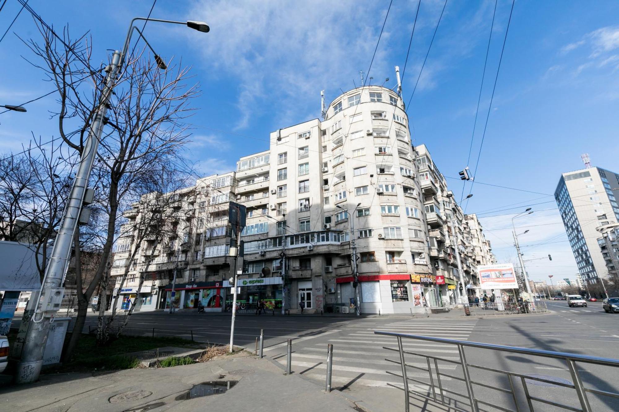 City View Unirii Studio 부쿠레슈티 외부 사진